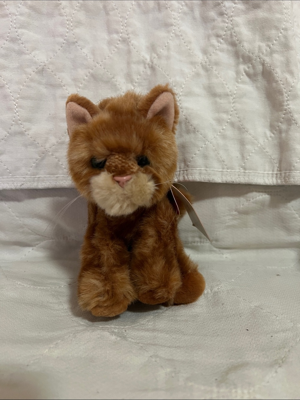 Russ Brown Plush Kitten Stuffed Animal